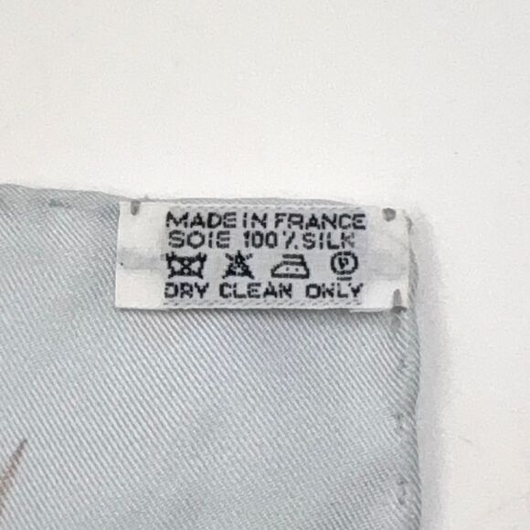 Hermes Universe Carré 90 Silk Light Blue Scarf - Picture 2 of 10